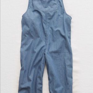aerie pinstripe overalls